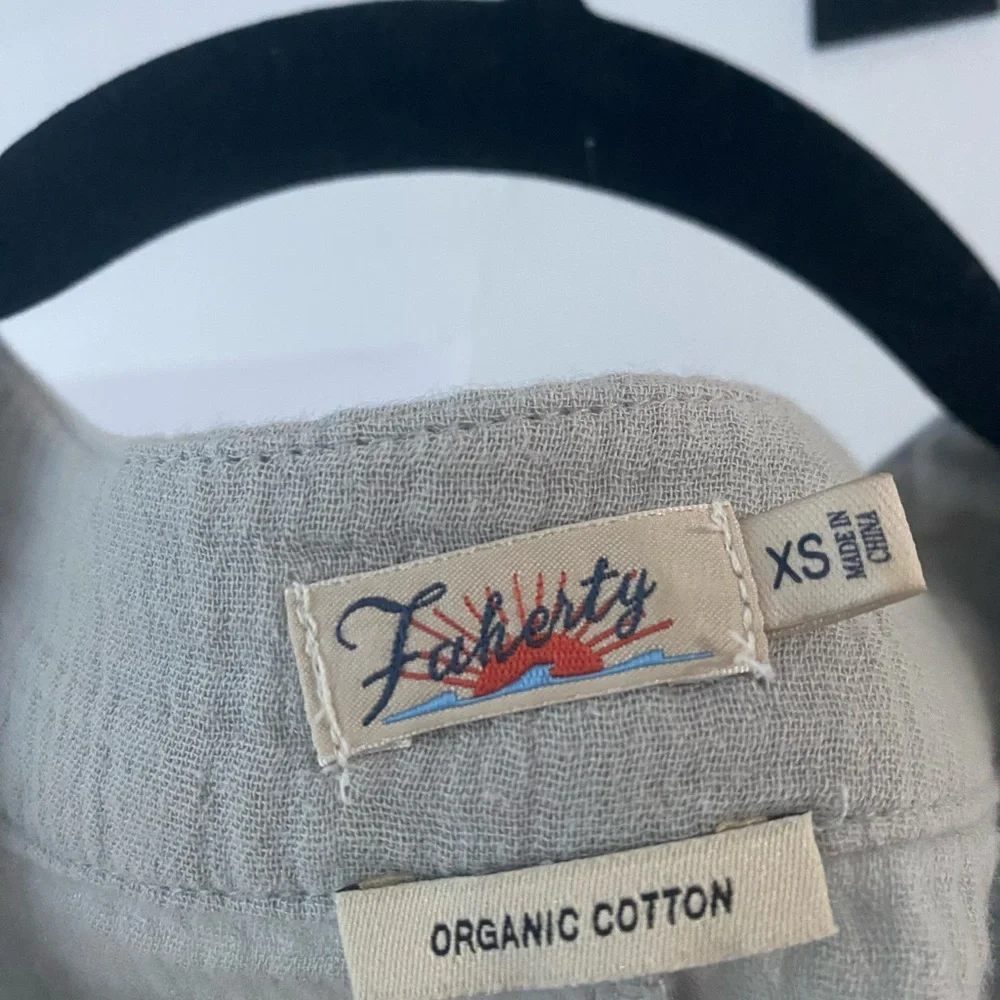 Faherty organic costa gauze dress - Picture 4 of 4